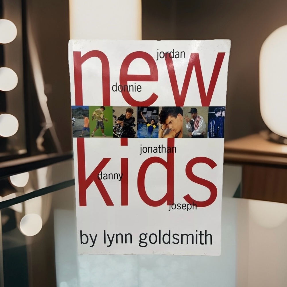 Vintage 1990 New Kids on the Block/NKOTB by Lynn Goldsmith Large Paperback Japan